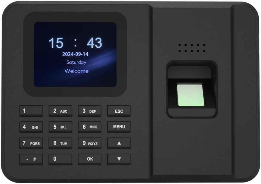 T700 Attendance Machine Time Clocks for Employees Small Business