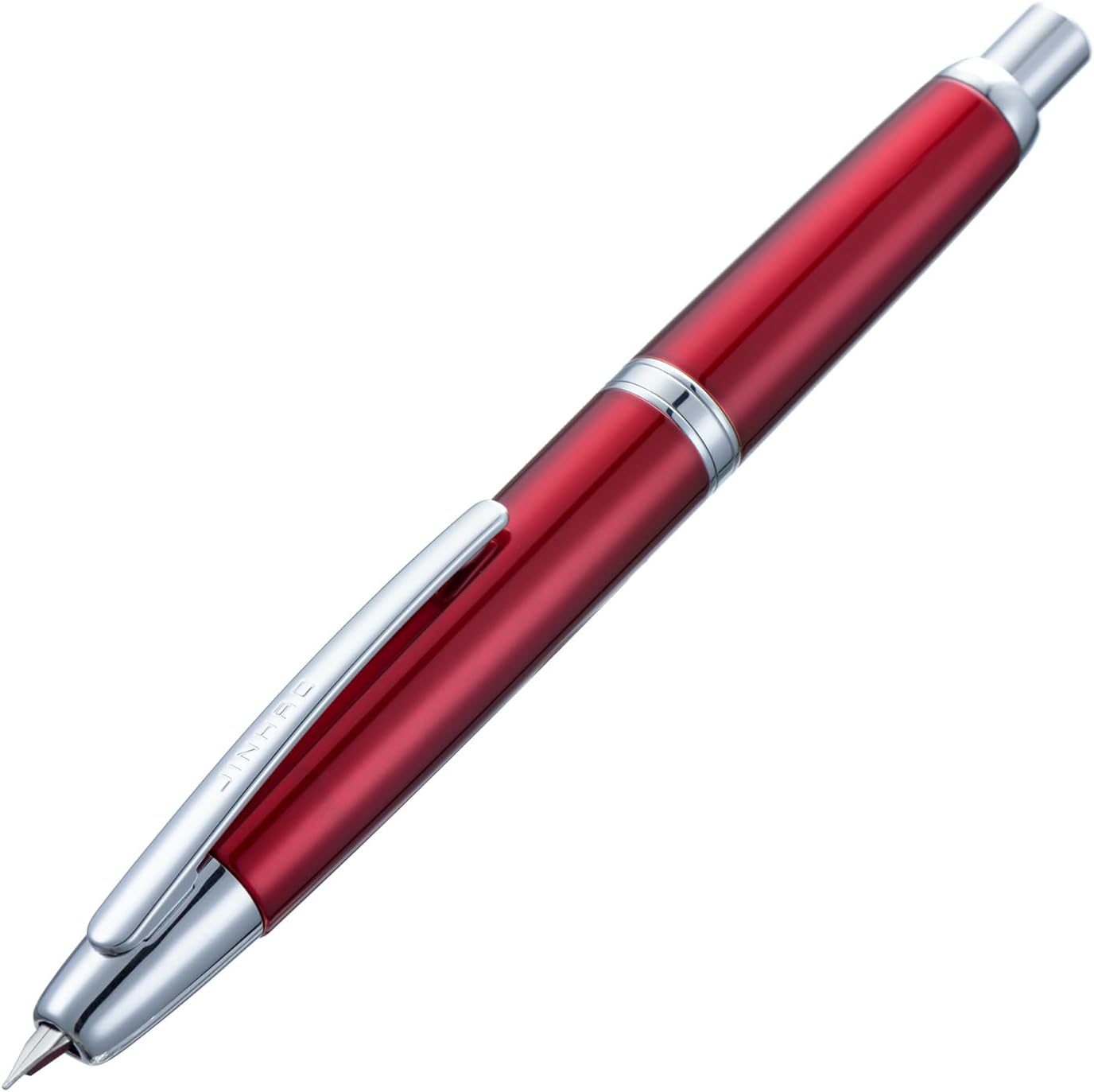 Jinhao 10 Capless Fountain Pen Retractable Fine Nib with Converter Set Red