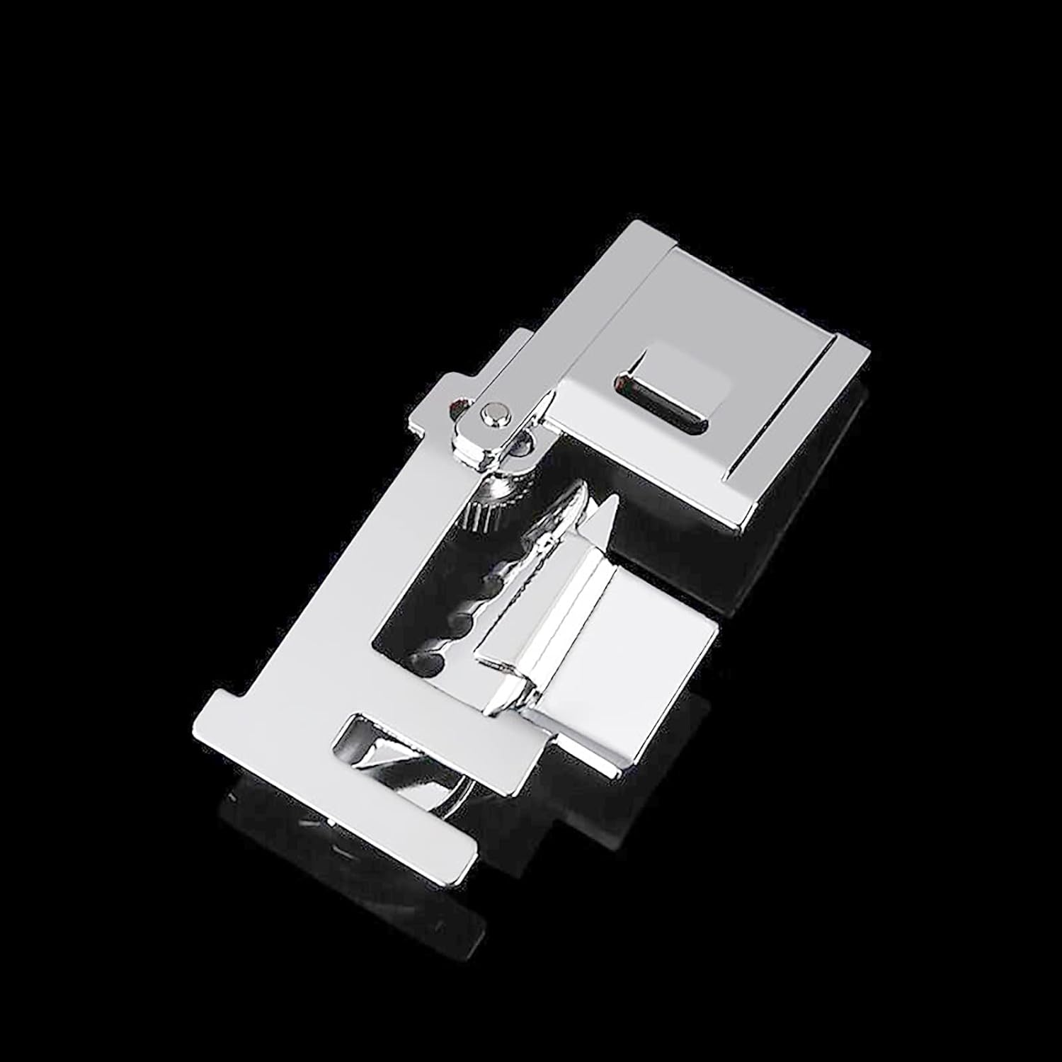 Binder presser foot low shank, metal soleplate with front needle opening