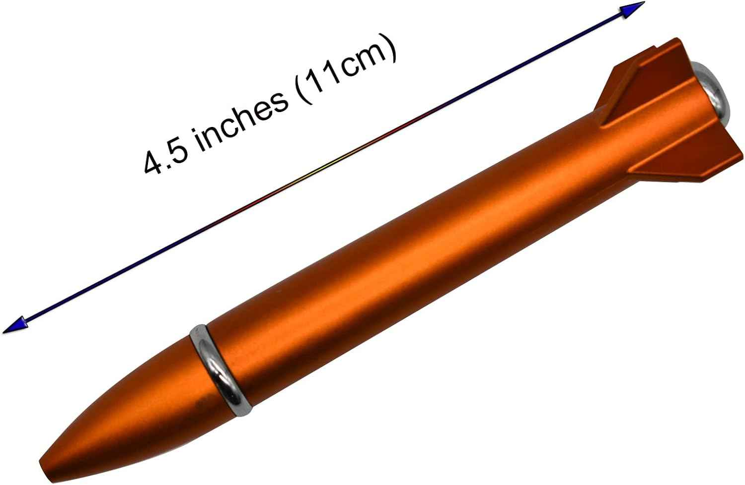 12PCS Mini Rocket Pens Unique Twist Ballpoint Pen For Kids School