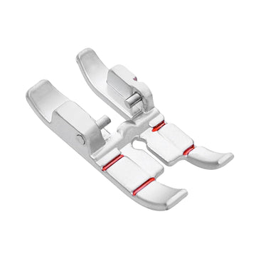 1/4" Patchwork Quilting Foot set (2 pcs), Pfaff-compatible, red clips