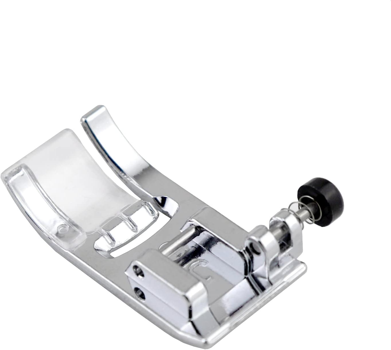 Zigzag presser foot SA175/SA176, metal presser assembly with black tension piece