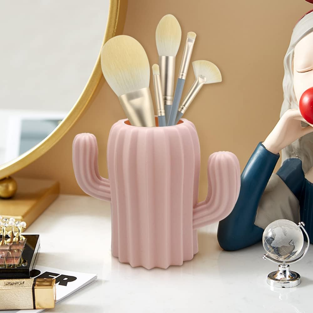 3 Pack Cactus Cute Pen Pencil Holders for Desk