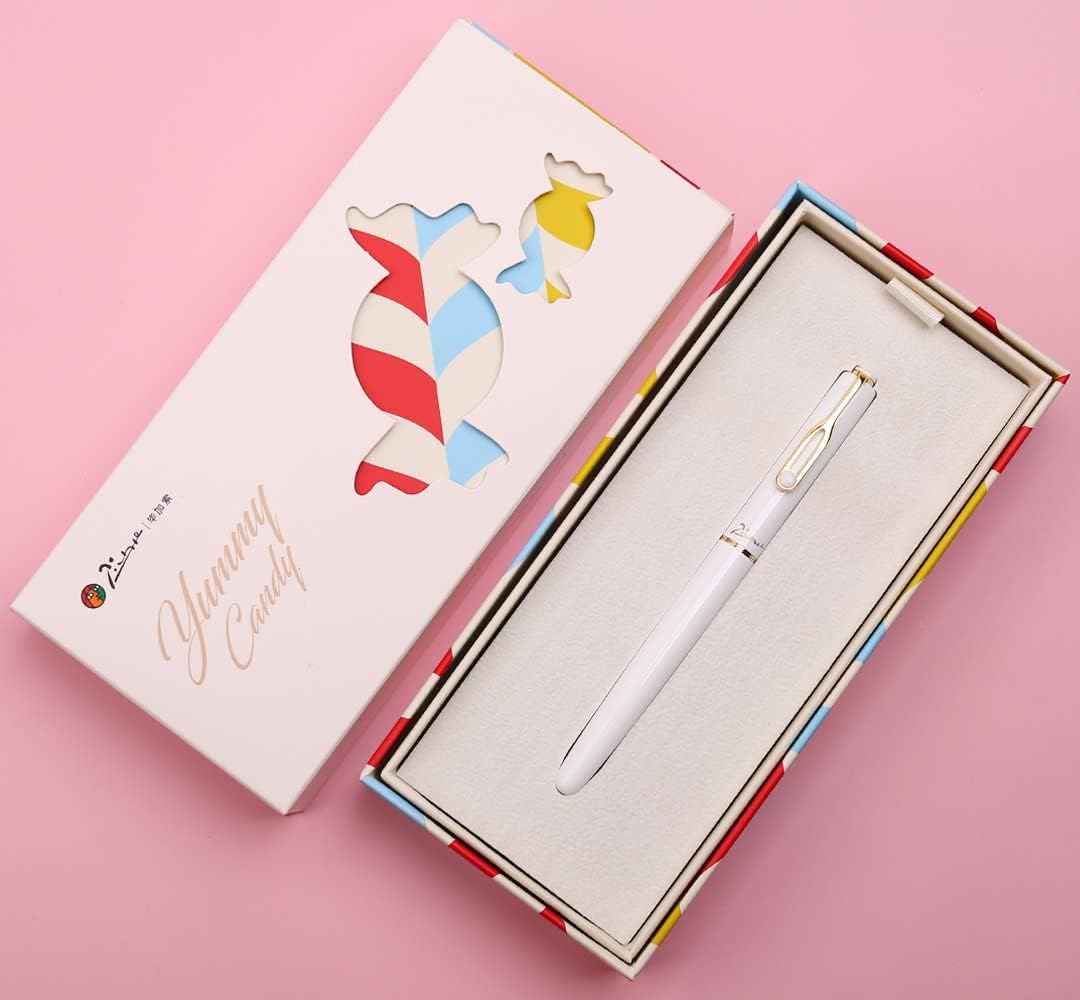 Pimio 620 Yummy Candy Series Fountain Pen (EF Nib 0.35mm) White