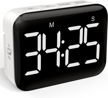 Magnetic Kitchen Digital Timer for Cooking Classroom Large LCD Display