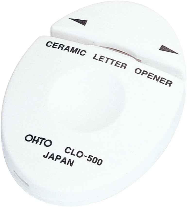 OHTO JAPAN Ceramic Letter Opener CLO-500 White