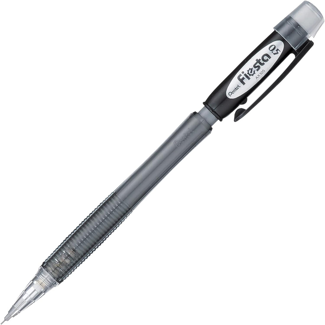 Pentel AX105 Fiesta Automatic Mechanical Pencil,0.5mm HB,5Pack Mixed Color