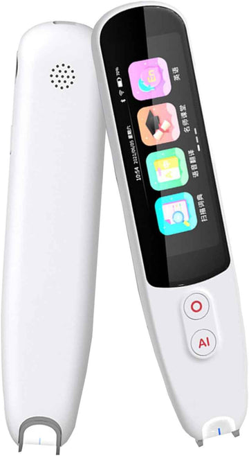 125 Language Digital Translation Scanning Pen Smart Scanner Translator Device white