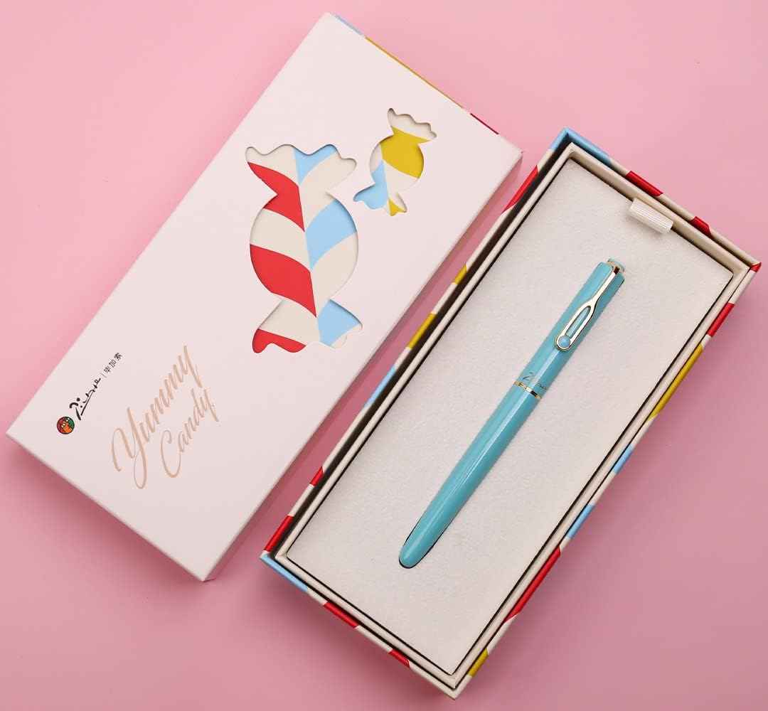 Pimio 620 Yummy Candy Series Fountain Pen (EF Nib 0.35mm) Blue