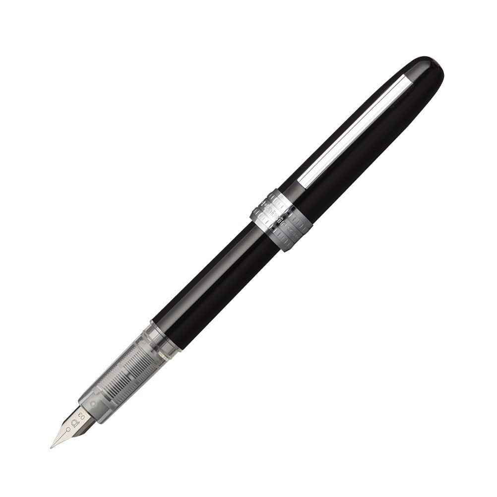 Platinum Plaisir Fountain Pen Fine Nib,PGB-1000 Black