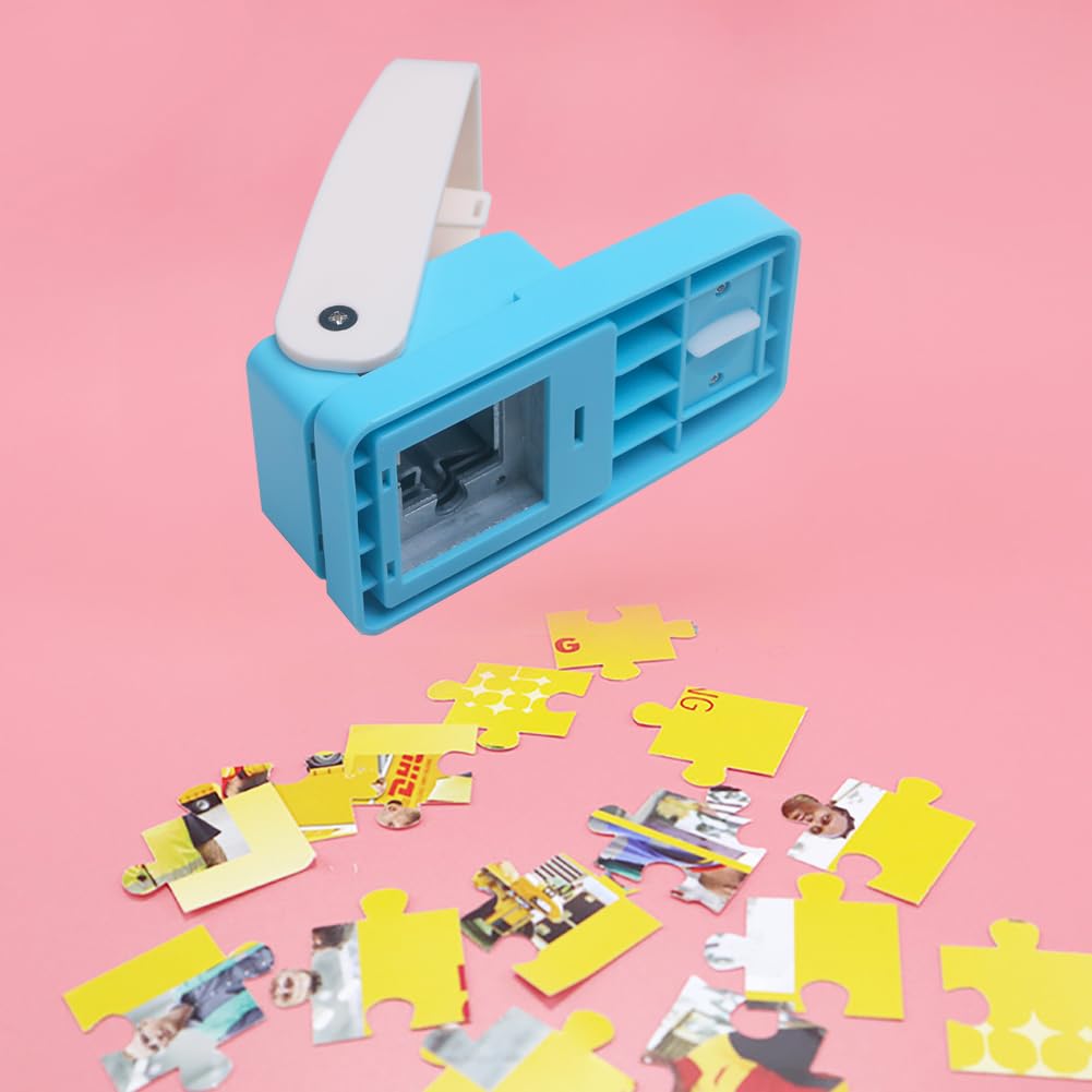 DIY Jigsaw Puzzle Piece Cutter Punch Making Tool