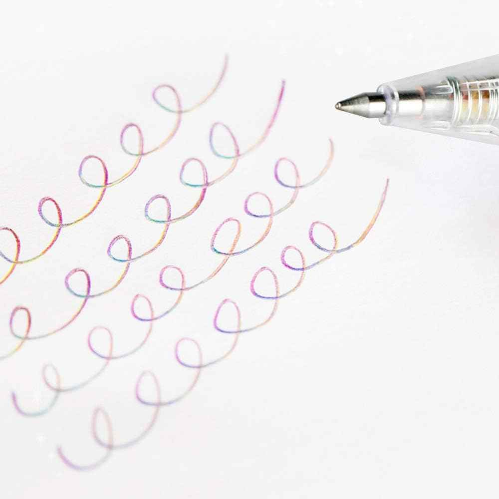 10pcs Magical Color Gel Pens Retractable Set