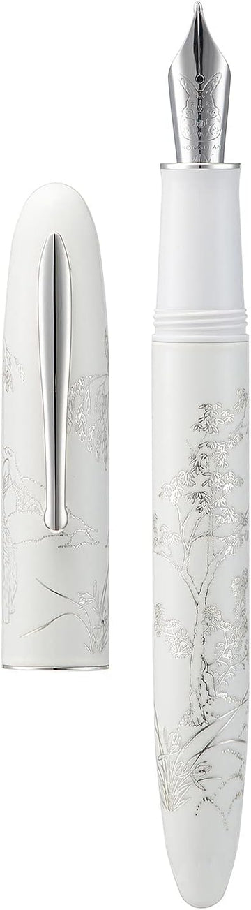 Hongdian N23 Rabbit Year Fountain Pen White