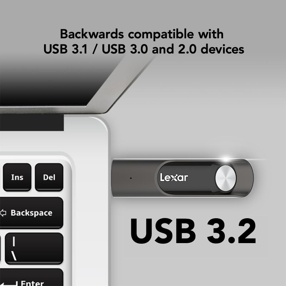Lexar 128/256/512GB/1TB JumpDrive P30 USB 3.2 Gen 1 Flash Drive