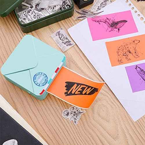 Phomemo M02S HD Bluetooth Thermal Photo Printer with 6 Roll Paper