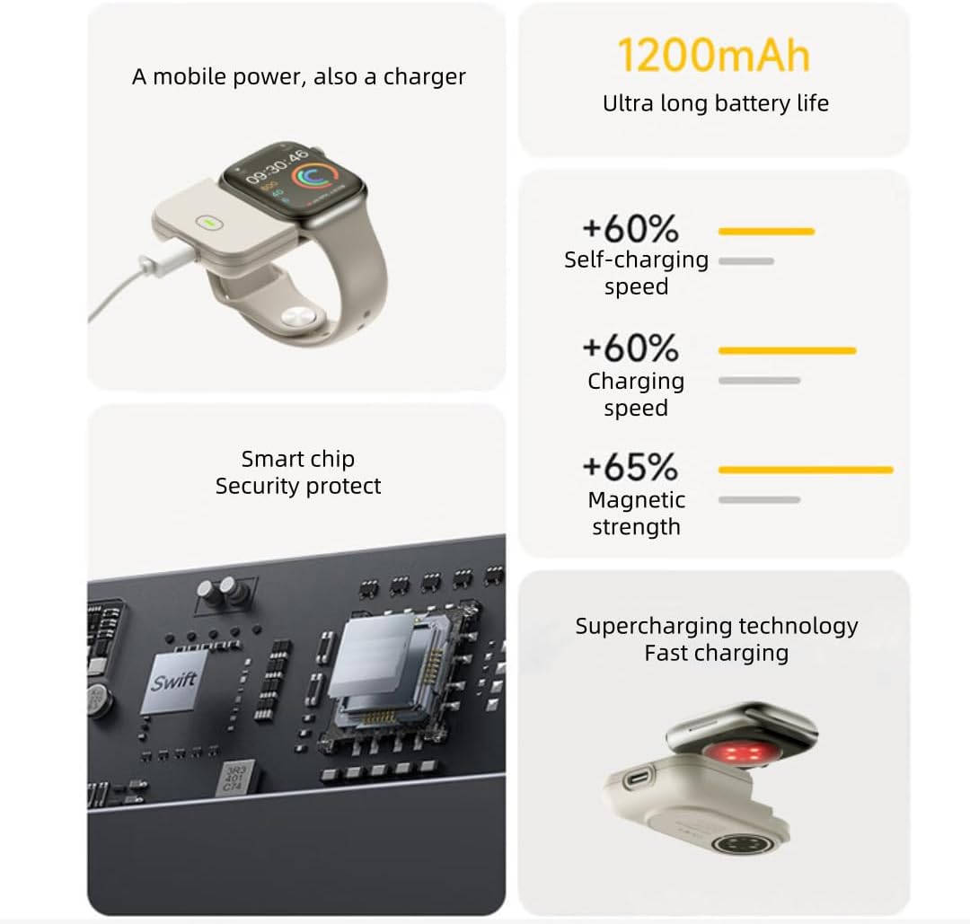 Portable Charger for Apple Watch