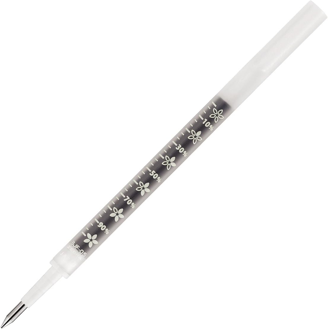 Zebra Sarasa Study Gel Pen - 0.5 mm - with 5pcs Black Ink Refills