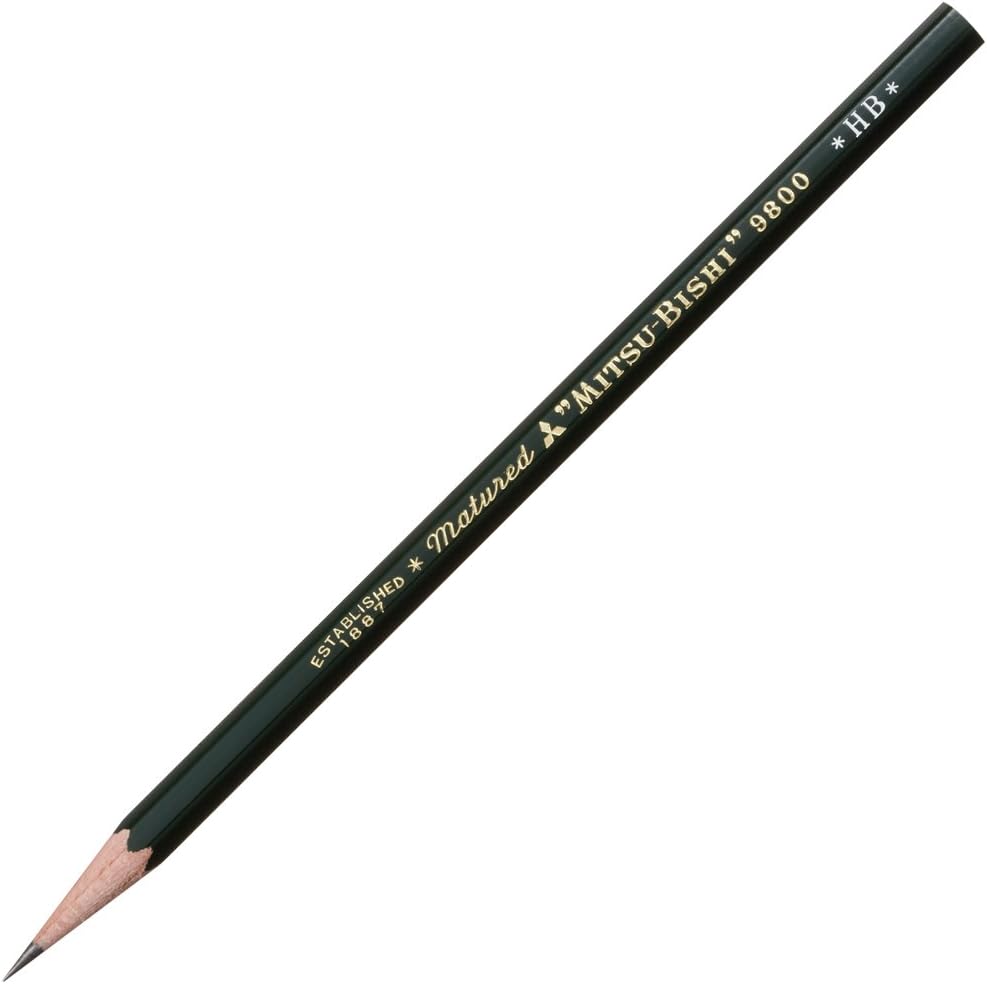 Mitsubishi Pencil 9800 - 3B-10B - 12 Pack