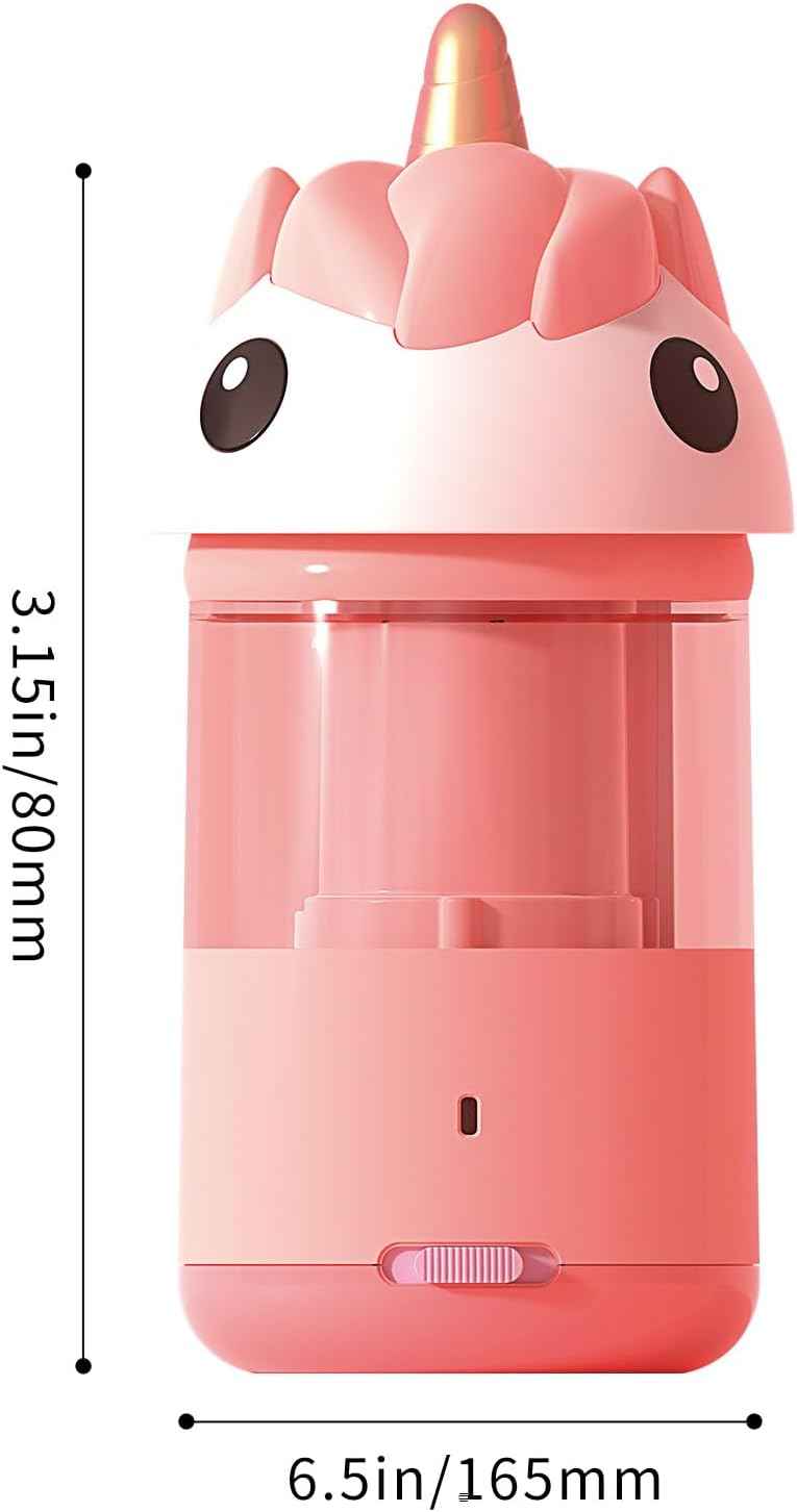 M&G Electric Pencil Sharpeners for Kids Pink Unicorn