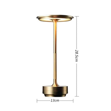 5200mAh Rechargeable Cordless LED Table Lamp Gold