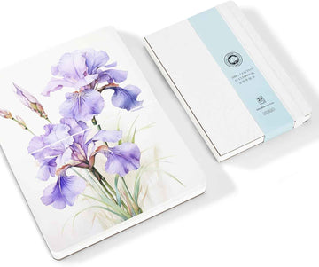POTENTATE Cotton Hot/Cold Press Watercolor Paper Journal 9x14cm Hot Press