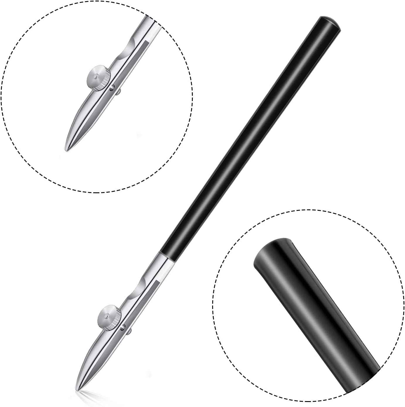 6Pcs Art Ruling Pen Set 3 Sizes Masking Fluid Pen