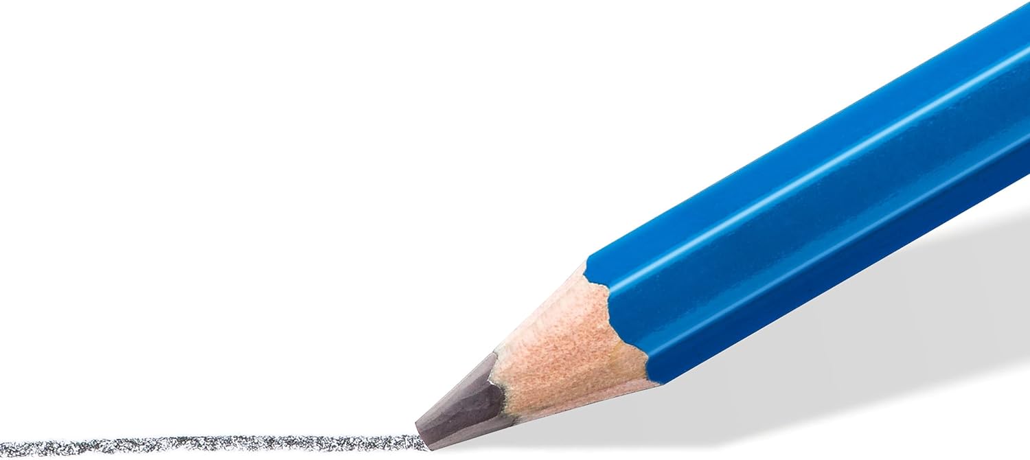 Staedtler 100 Mars Lumograph 6B Graphite Art Drawing Pencil,12 Pack