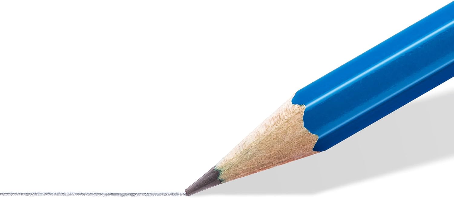 Staedtler 100 Mars Lumograph F Graphite Art Drawing Pencil,12 Pack