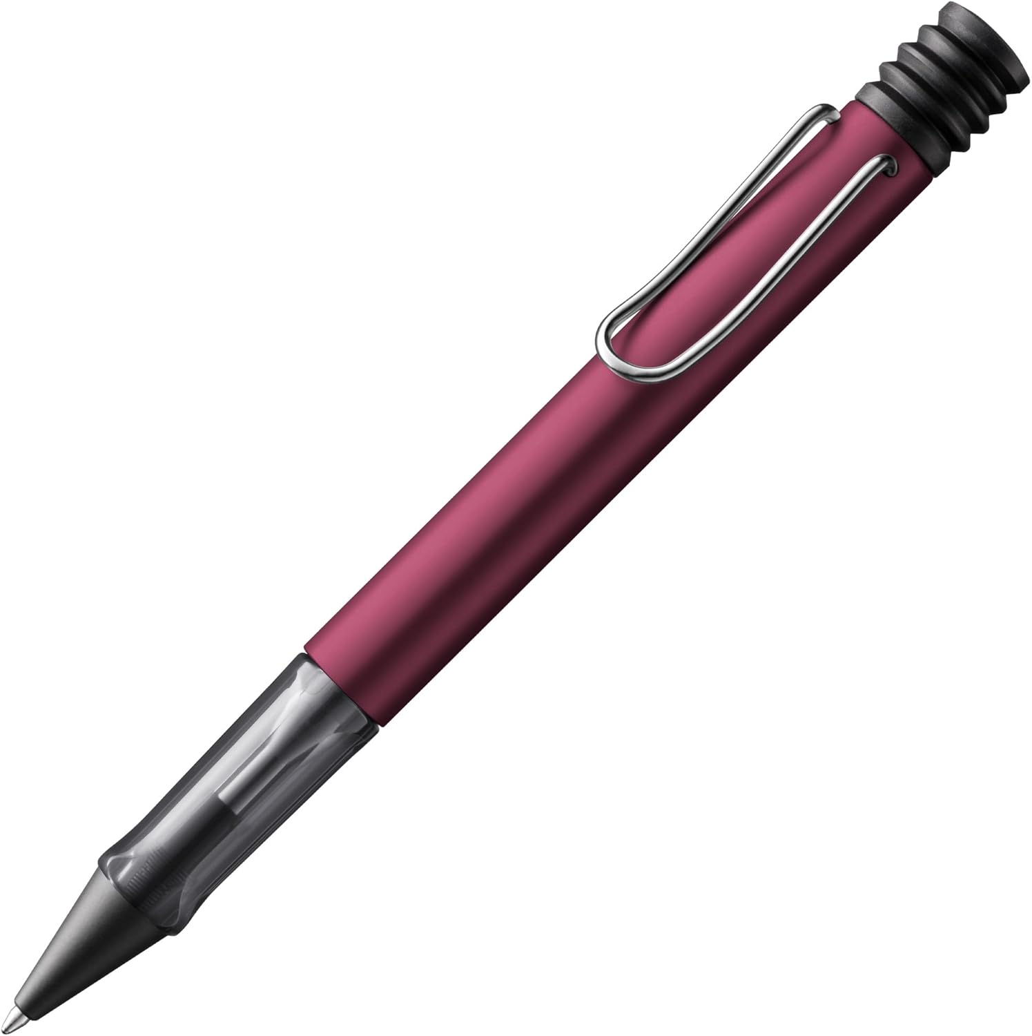Lamy AL-Star Ballpoint Pen Medium Point Aluminium Body Black Purple
