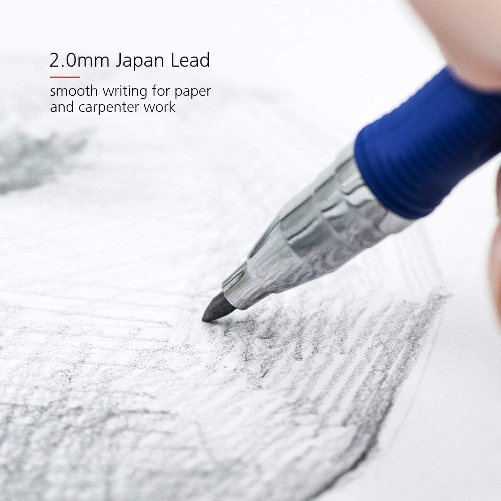 BAILE 2mm Mechanical Pencils with Color Lead Refills 20 Pack