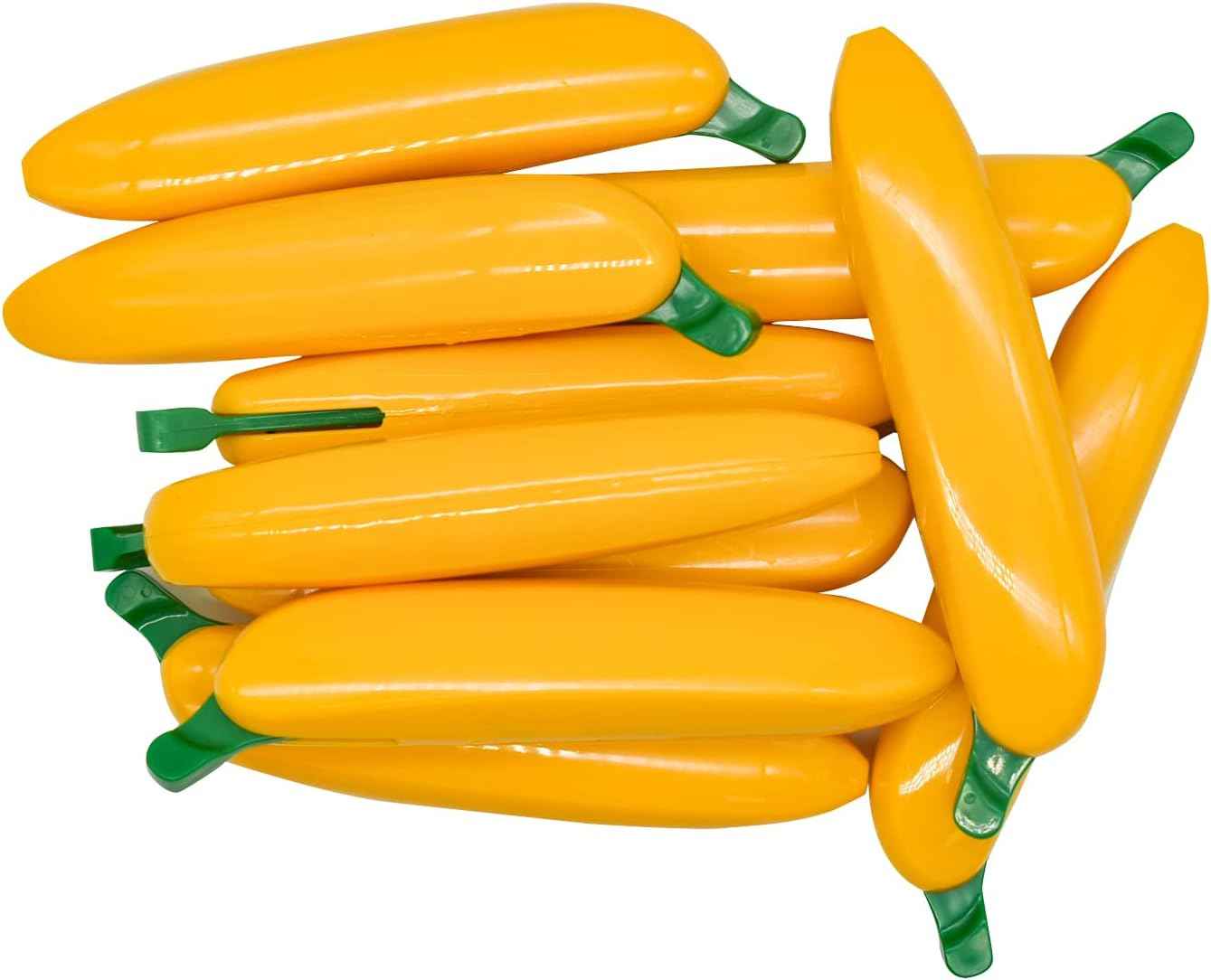 10PCS Novelty Banana Fruit Kids Ballpoint Pens 1.0mm Black Ink