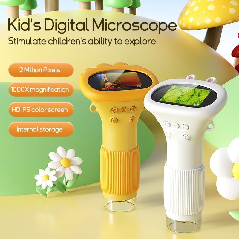 Portable Digital Microscope Camera for Kids
