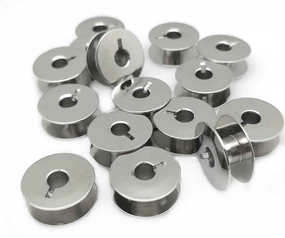 50er Metallspulen, L-Form, für Nähmaschine – flache Spulenräder