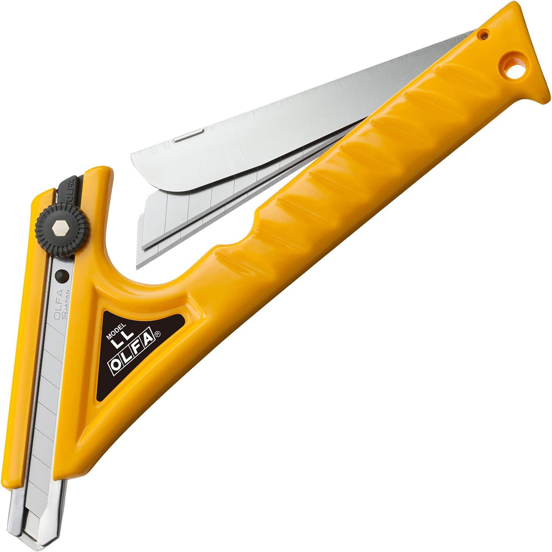 OLFA 1B LL type Screw-Lock Snap-Off Cutter with 2 Blades