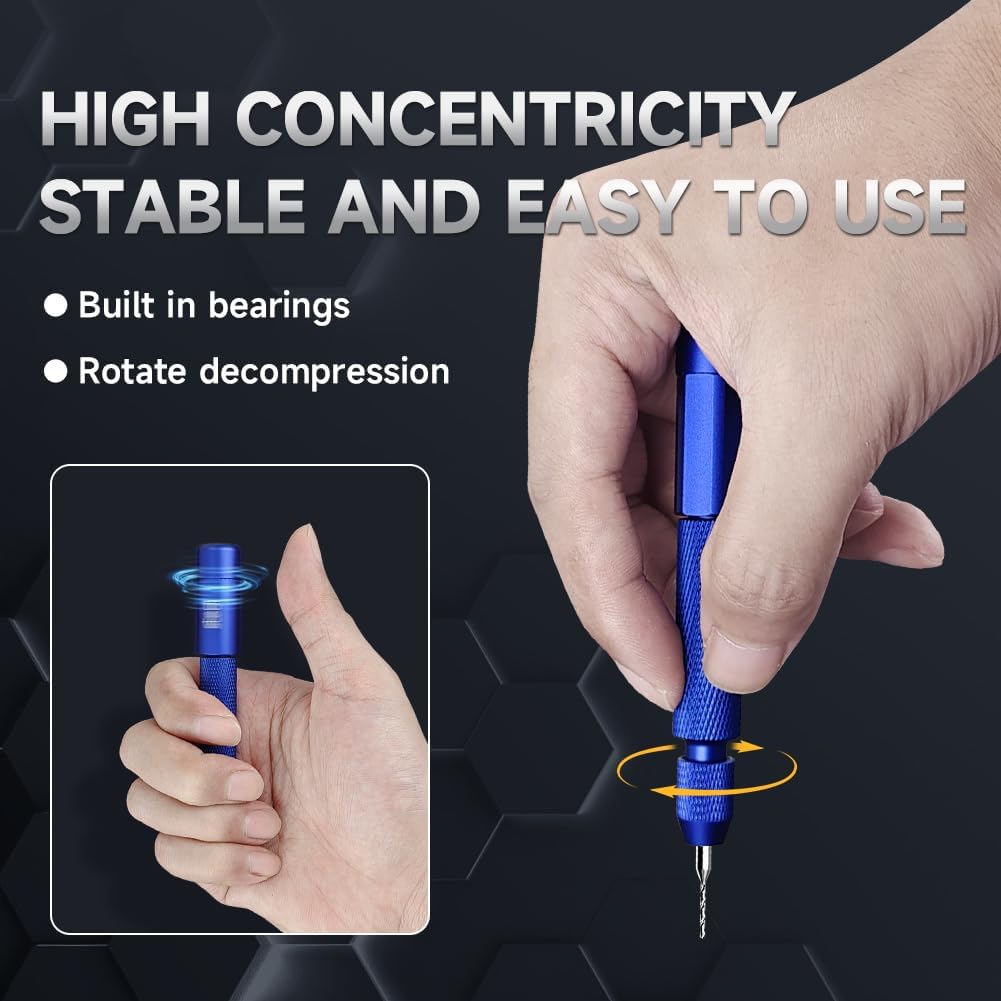 Stedi Manual Pin Vise Hand Drill for Gundam Miniature Military Model