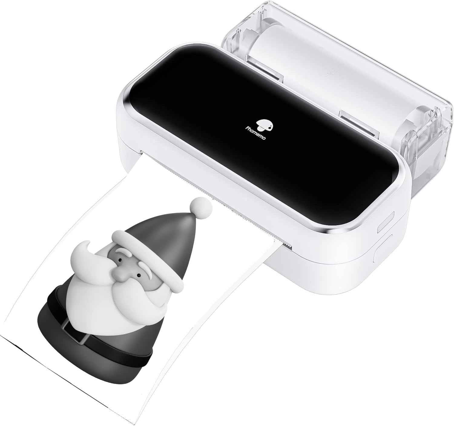 Phomemo M03 Portable Bluetooth Printer for 2-3 Inch Width Thermal Paper White