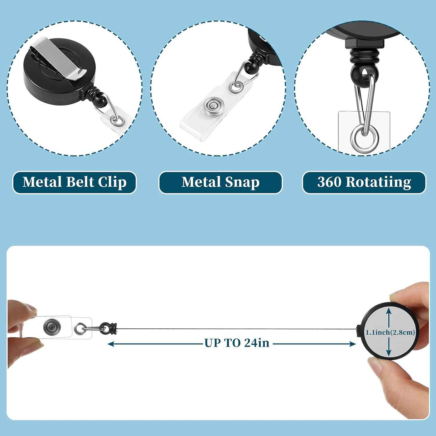 28Pcs Blank Sublimation Tag Holder for ID Card Keys Name Tag DIY