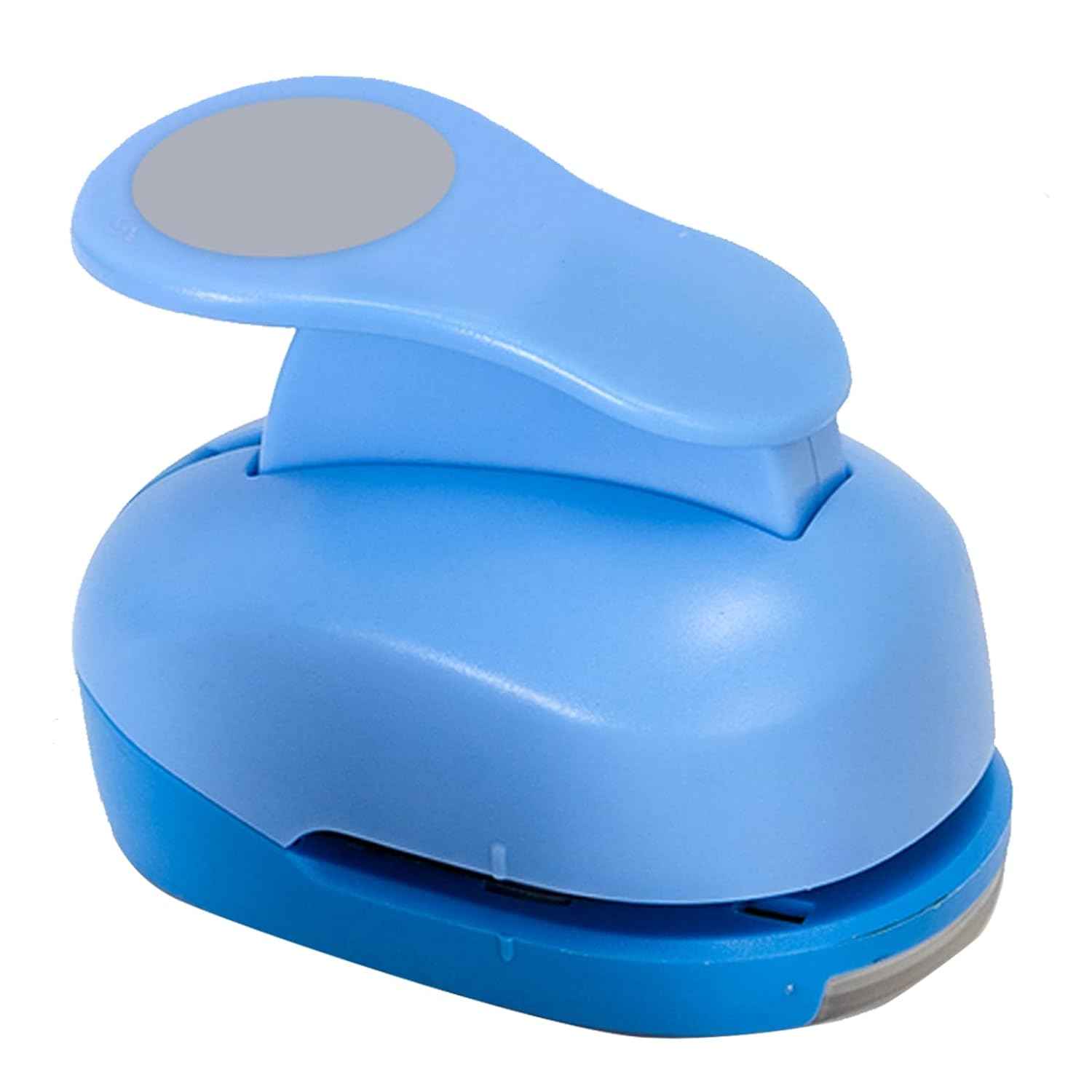 Large 3 Inch Craft Circle Hole Paper Punch for Greeting Cards,Scrapbook Blue