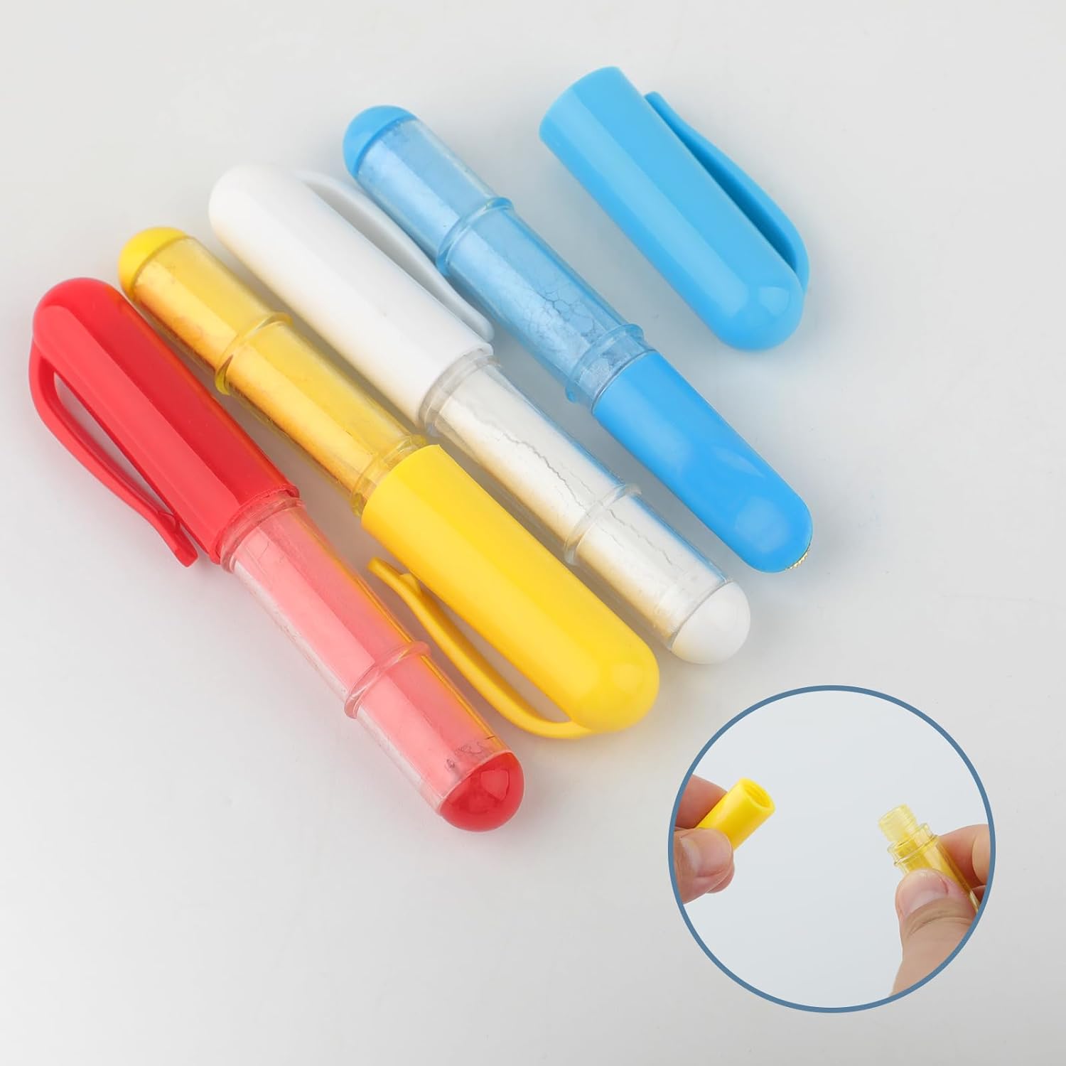 4 Color Sewing Washable Fabric Tailors Marking Chalk