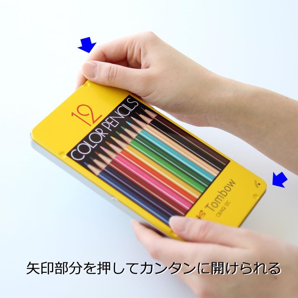 Tombow CB-NQ12C Colored Pencils NQ 12 Colors