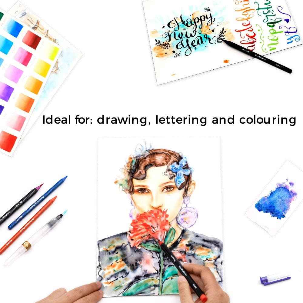 Mont Marte Premium 12 Watercolor Real Brush Pens