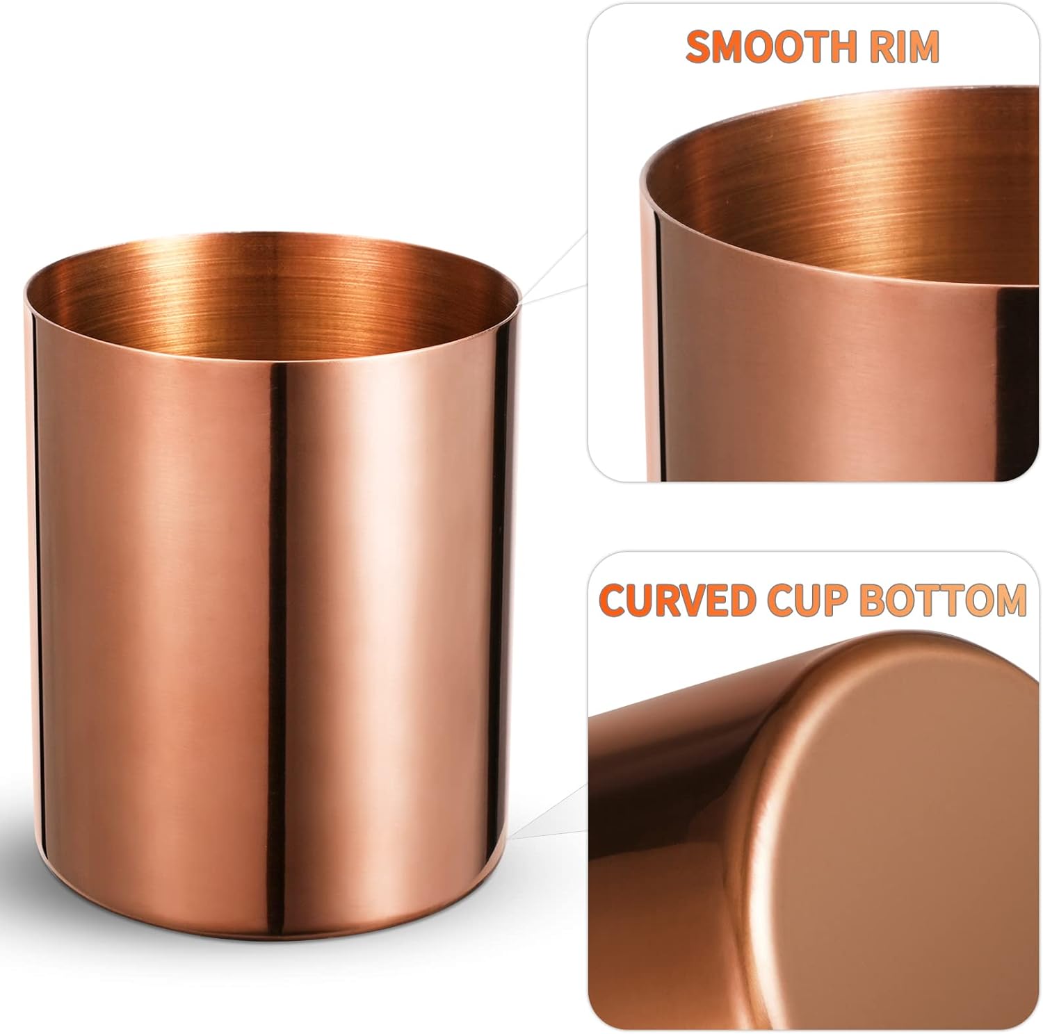 Stainless Steel Pencil Cup Pen Holder