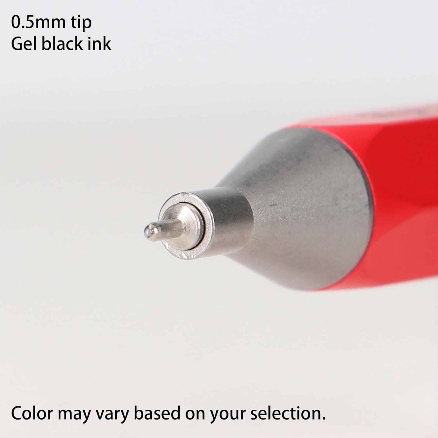 Mark's Style Days Gel Ink Metal Ballpoint Pen,0.5mm