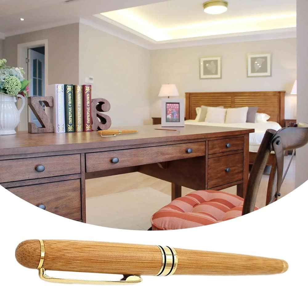 Bamboo Fountain Pen with Gift Pen Holder Case