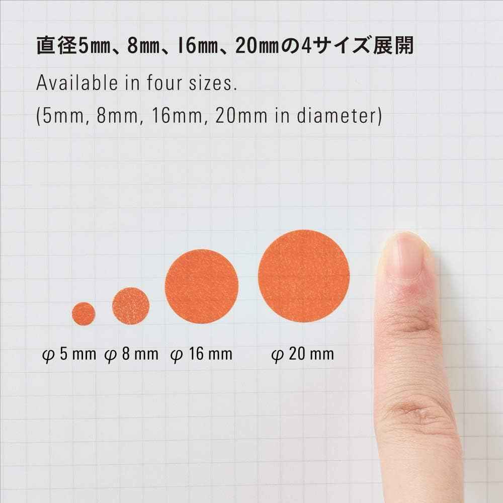 Stalogy Circlular Masking Tape Dot Patches 20MM 150 Pieces