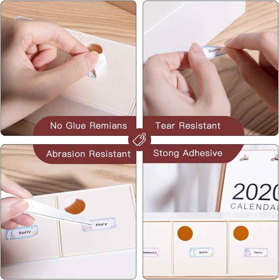 Phomemo D30 Adhesive White Circle Label Paper (14mm X 28mm)