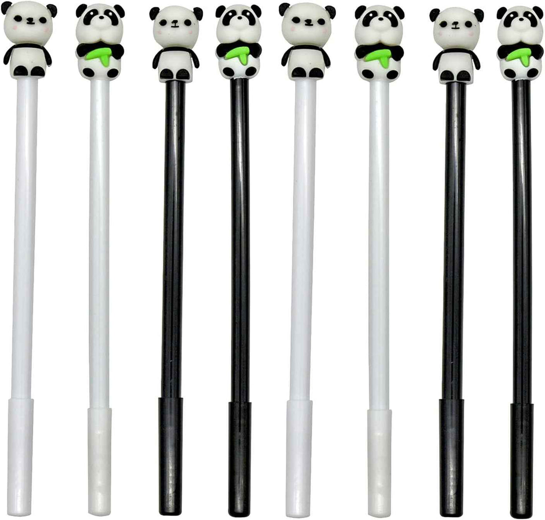 12PCS Adorable Panda Gel Pens