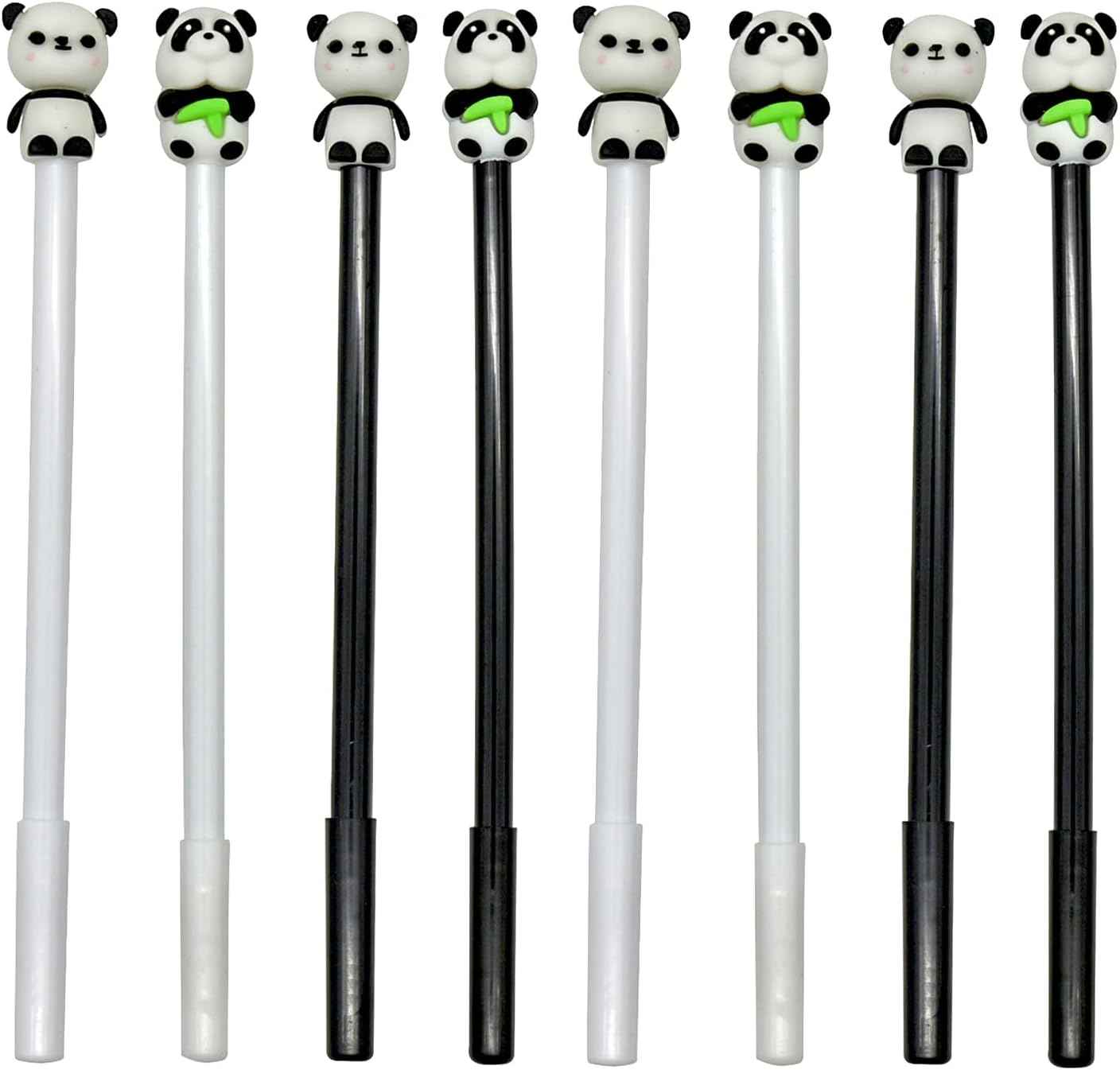 12PCS Adorable Panda Gel Pens