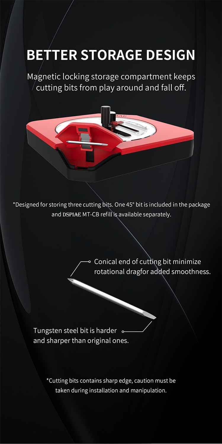 DSPIAE PT-C Integral Rotary Integral Circular Cutter (1-50mm) Circle
