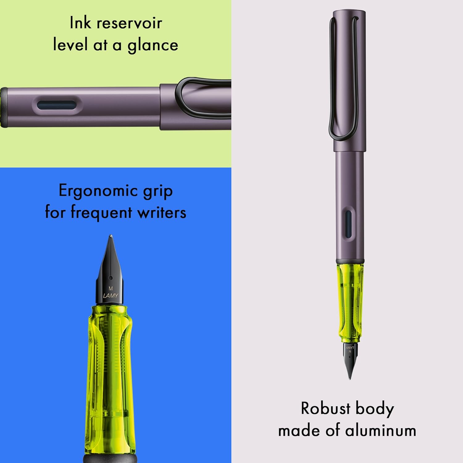 LAMY AL-star Fountain Pen - Aubergine - Special Edition